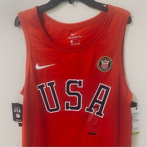Nike Other - Nike men’s USA tank top Olympic embroidered size S